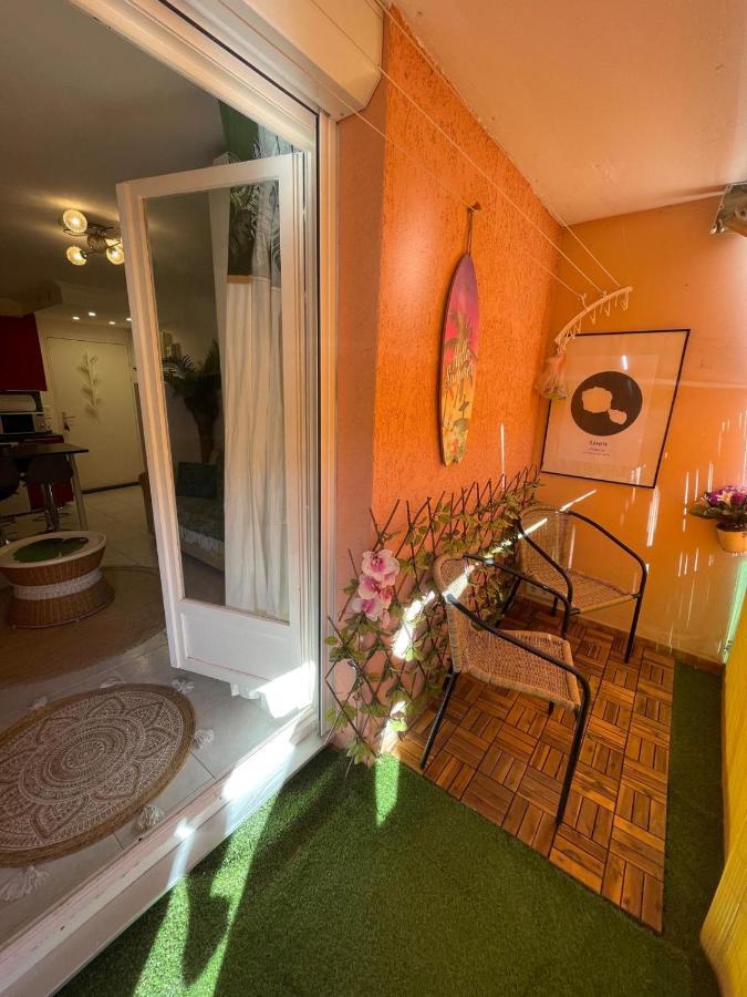 Le Studio Tahiti 4 Pers 600M De La Plage La Faviere Bormes-les-Mimosas Exterior foto